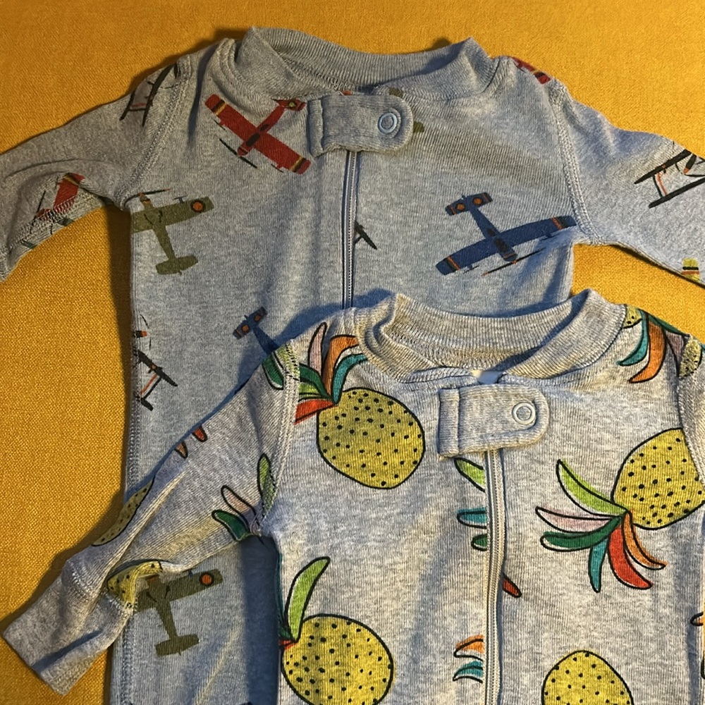 2 Hanna Andersson PJ’s 0-3M